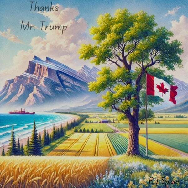 Cover art for Thanks Mr. Trump